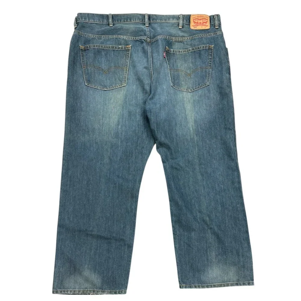 Levi Strauss 559 Range Blue‎ Straight Leg Relaxed Fit Jeans